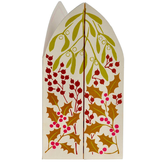 Extra Special Triptych Card Hidden Winter Bird