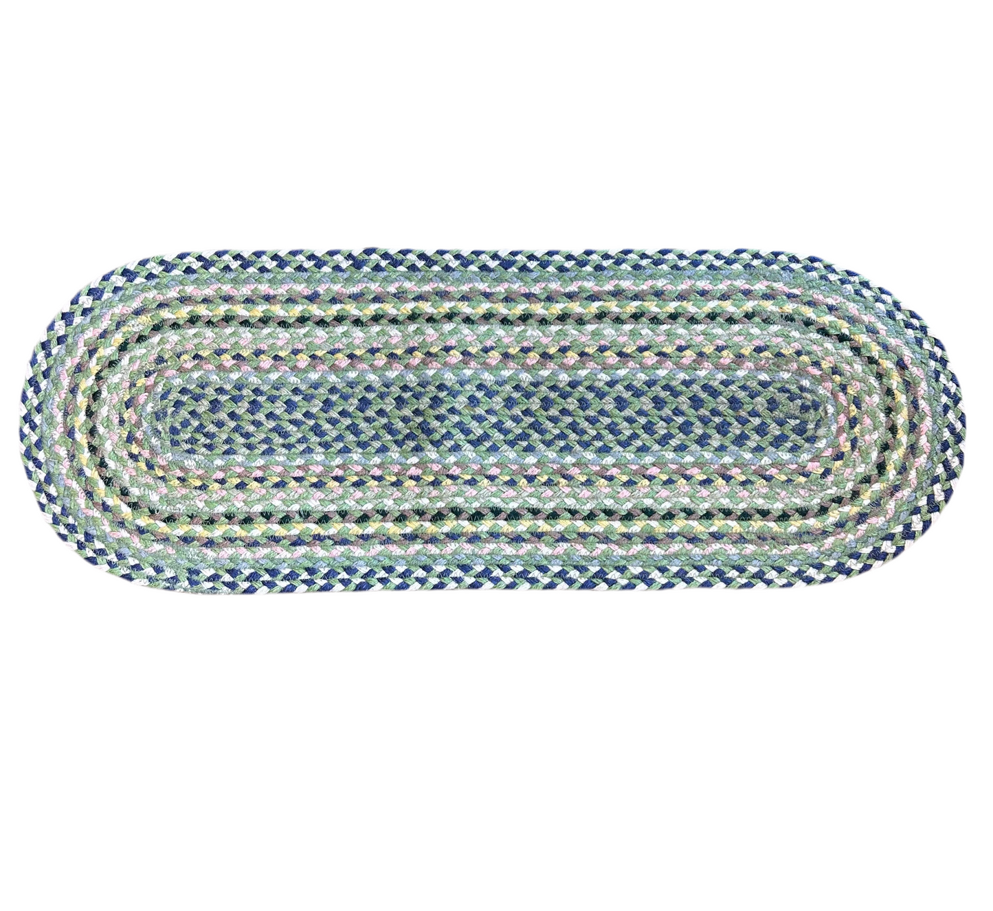 Mint jute table runner