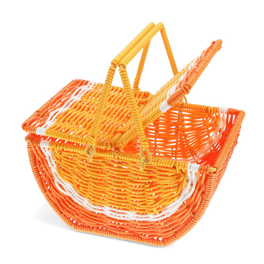 Little fruit picnic basket - Orange
