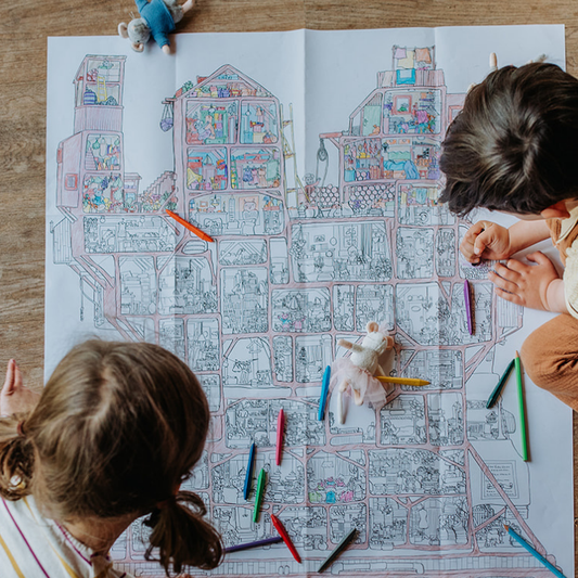 Mega Mouse mansion Coloring Book(Nederlandstalig)