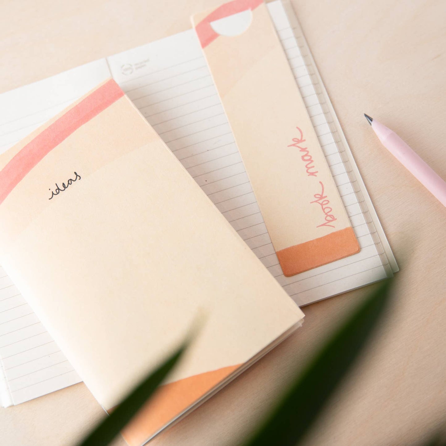 Pocketbook Recycled Lined Paper Mini Ideas - Cream