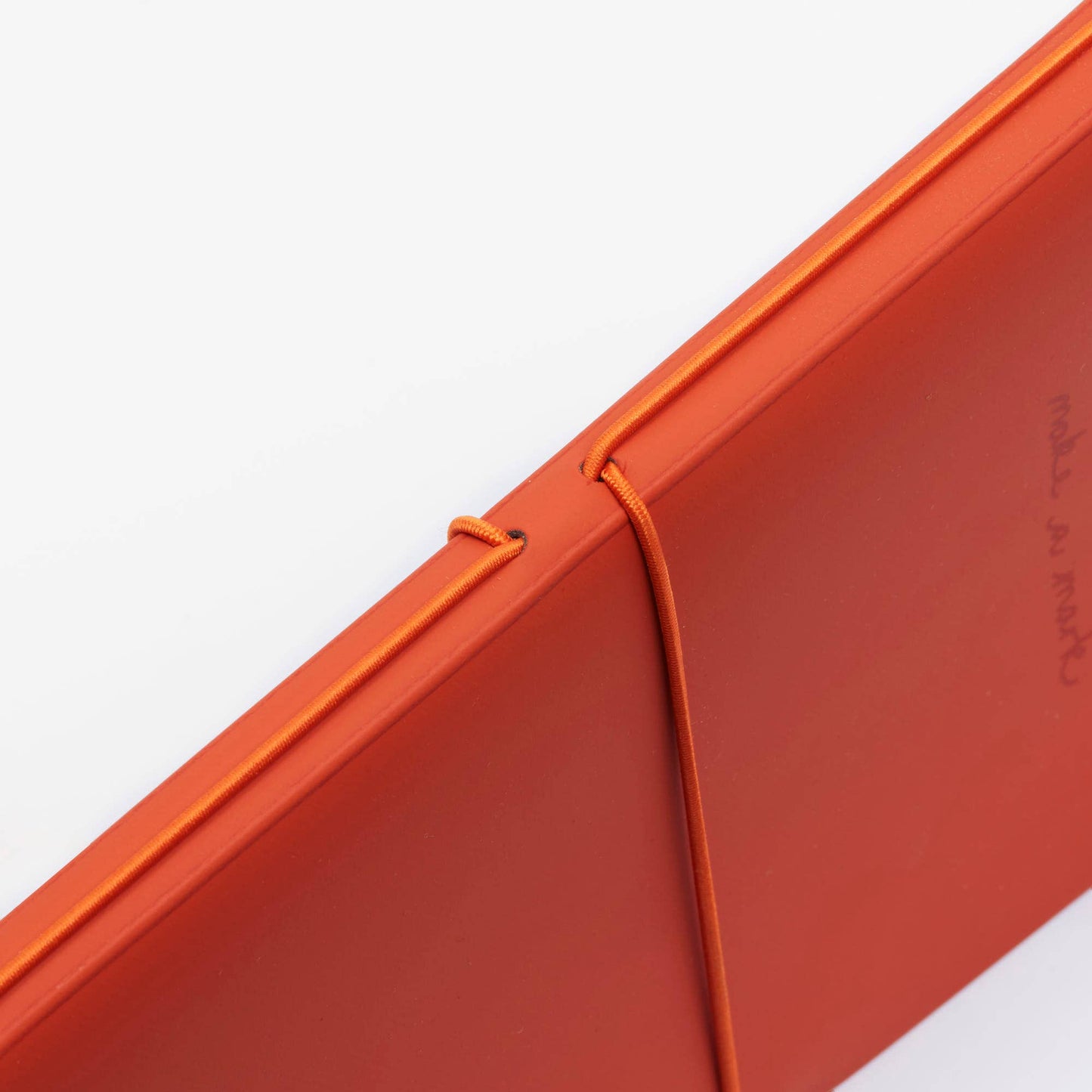 Planner/Journal Recycled Leather Refillable - Orange