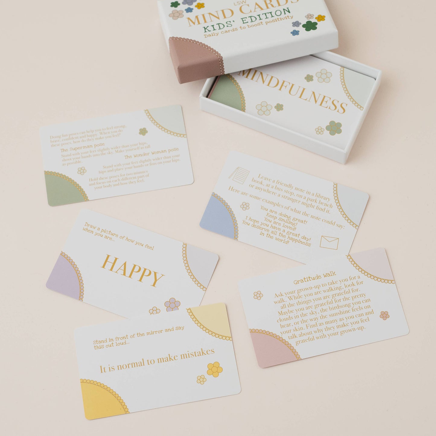 LSW Mind Cards: Kids Edition - Mindfulness gift for children