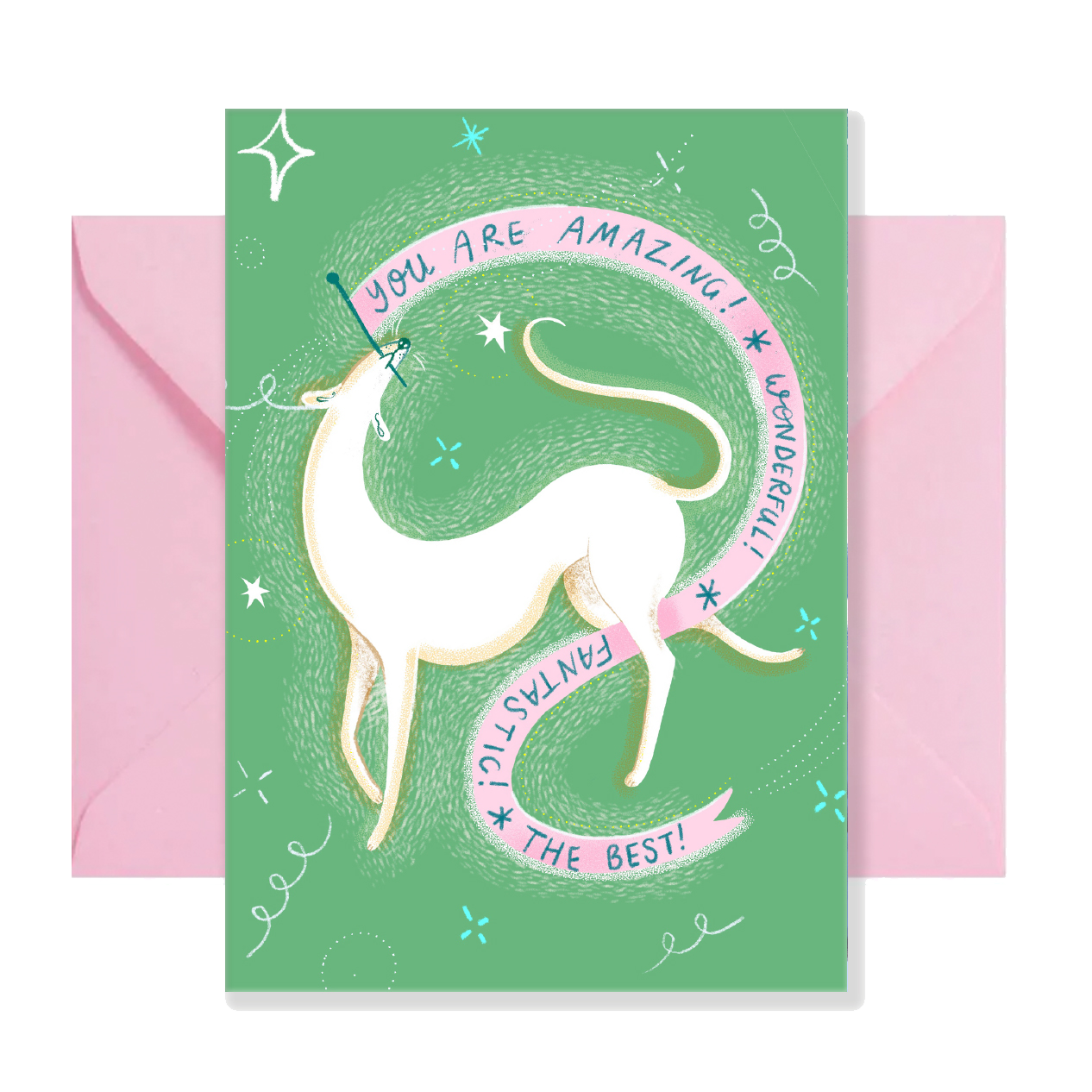 Amazing! Wonderful! A6 Greetings Card