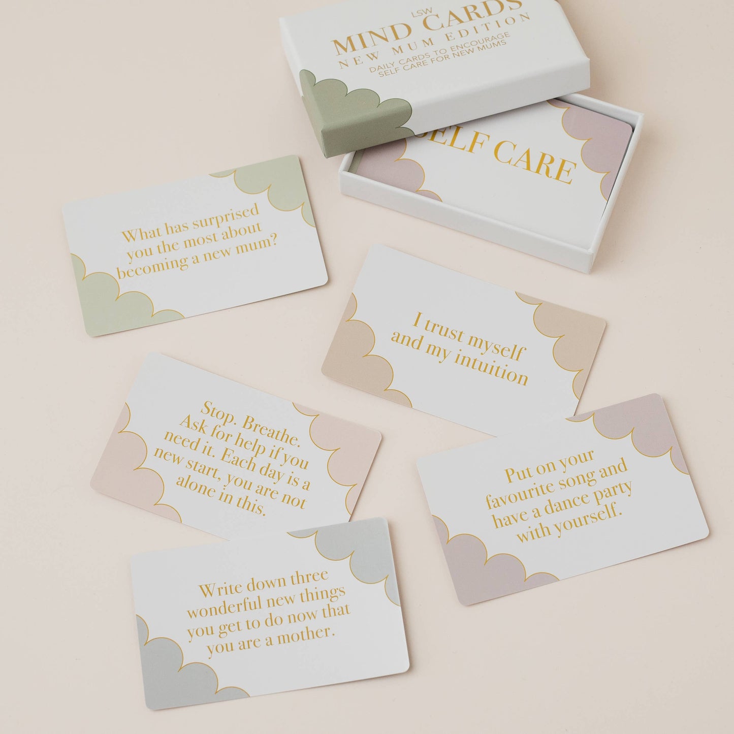 Mind Cards: New Mum Edition - Self care gift for new moms