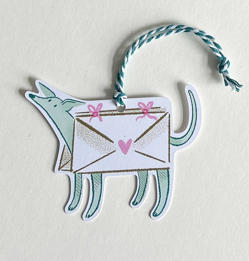 Snoot Mail, Recycled Gift Tags