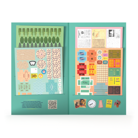 Kids DIY - Die-Cuts Bedroom - The Mouse Mansion