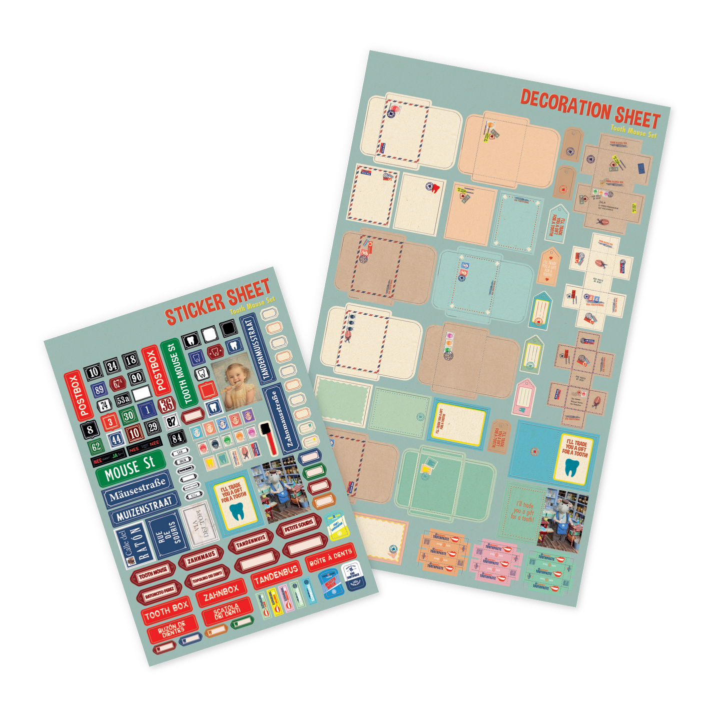 The Mouse Mansion - Sam&Julia - The Toothmouse Giftset