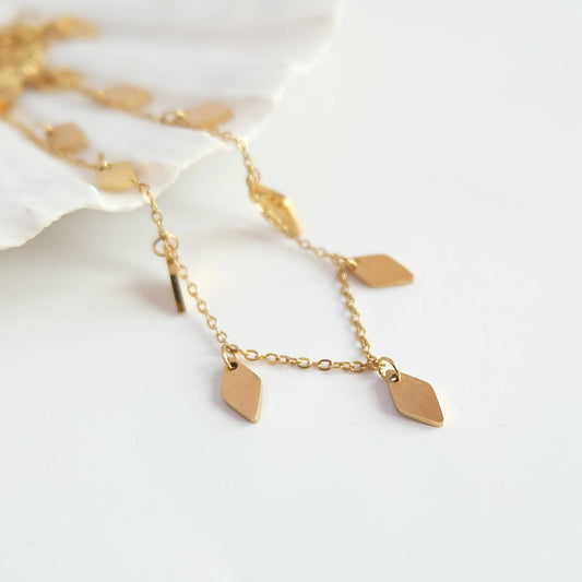 Layering Drop Choker Necklace