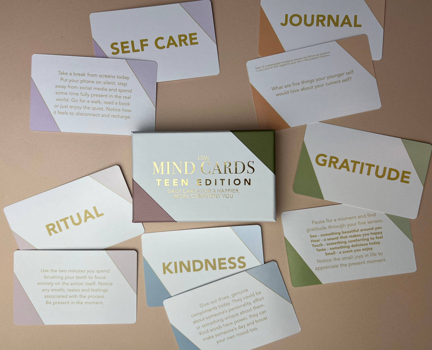 Mind Cards: Teen Edition: Mindfulness Gratitude Self Care