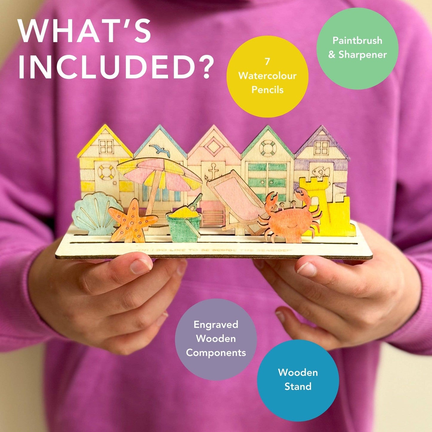 Create Your Own Beach Scene - DIY Craft Kit for Kids