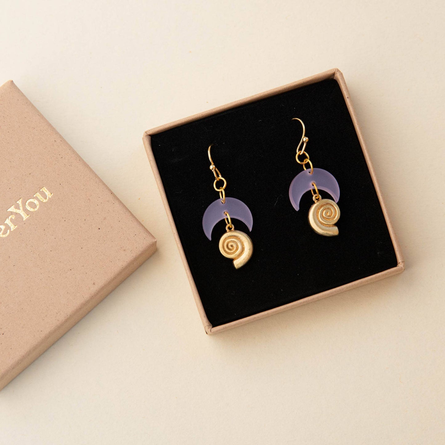 Fossil Drop Earrings