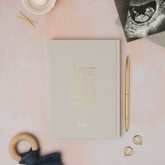 Mama Notes: Pregnancy Journal for Positive Birth - Mum Gifts