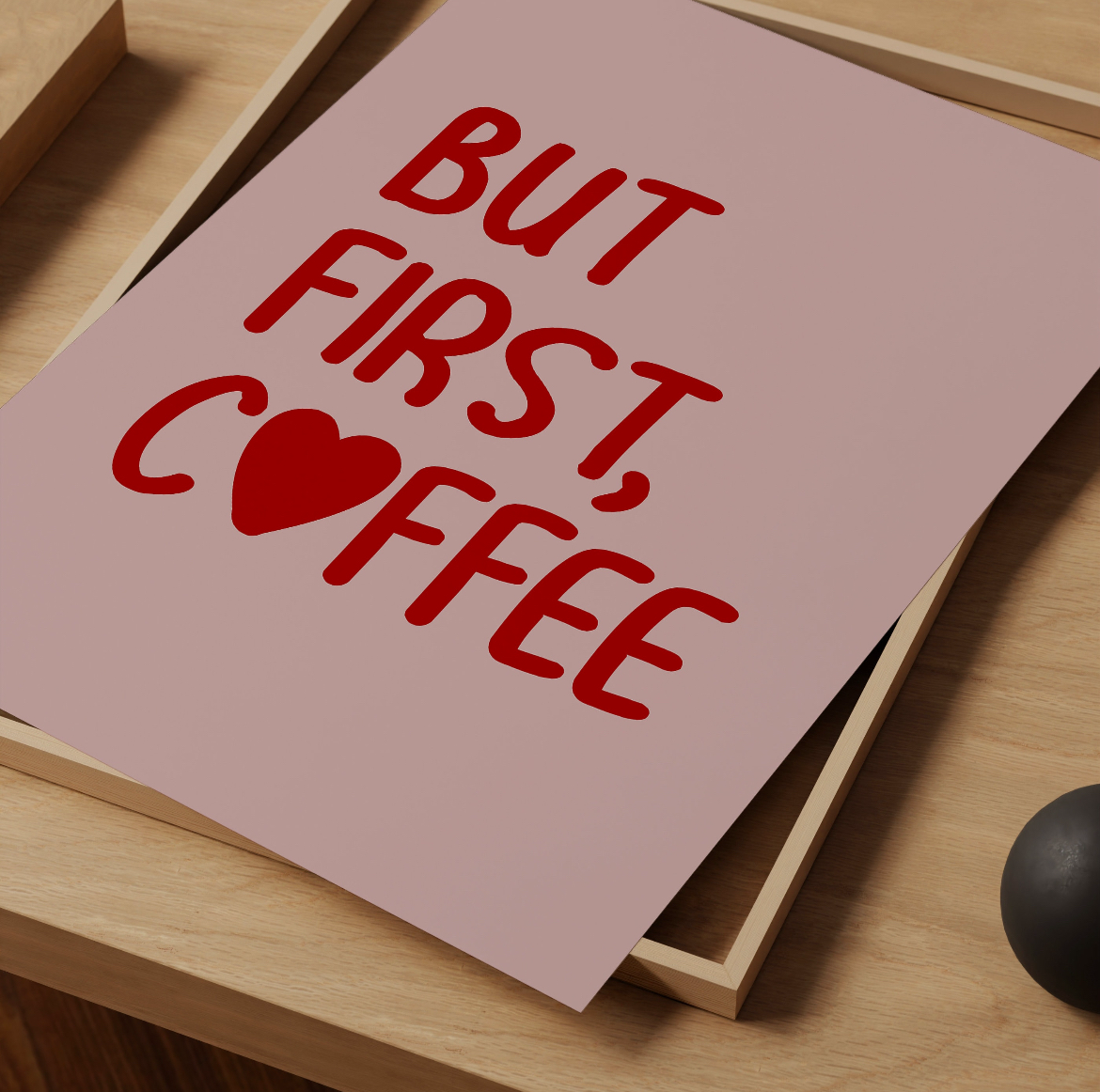 But first, Coffee Print