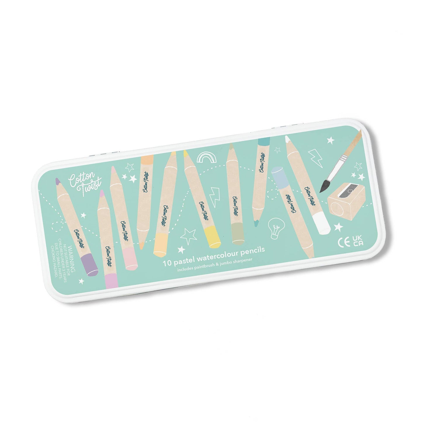 Pastel Watercolour Pencils Set