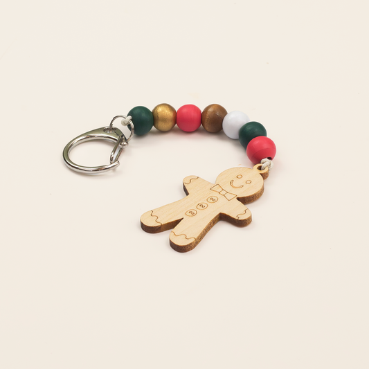 Make Your Own Gingerbread Character Keyring