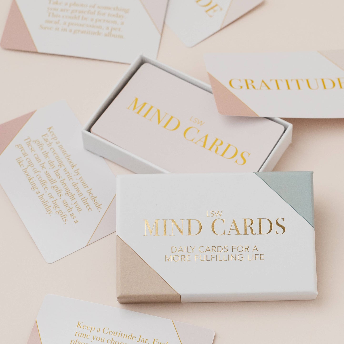 LSW Mind Cards: Daily Mindfulness and Self Care Prompts