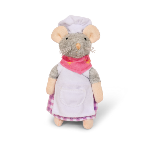 Kids Plush Toy - Mouse Baker (12cm)