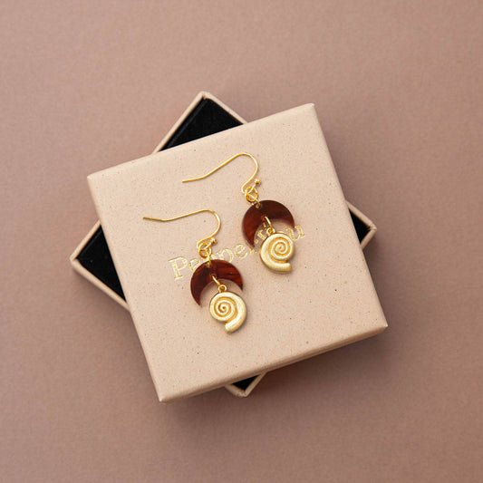 Fossil Drop Earrings