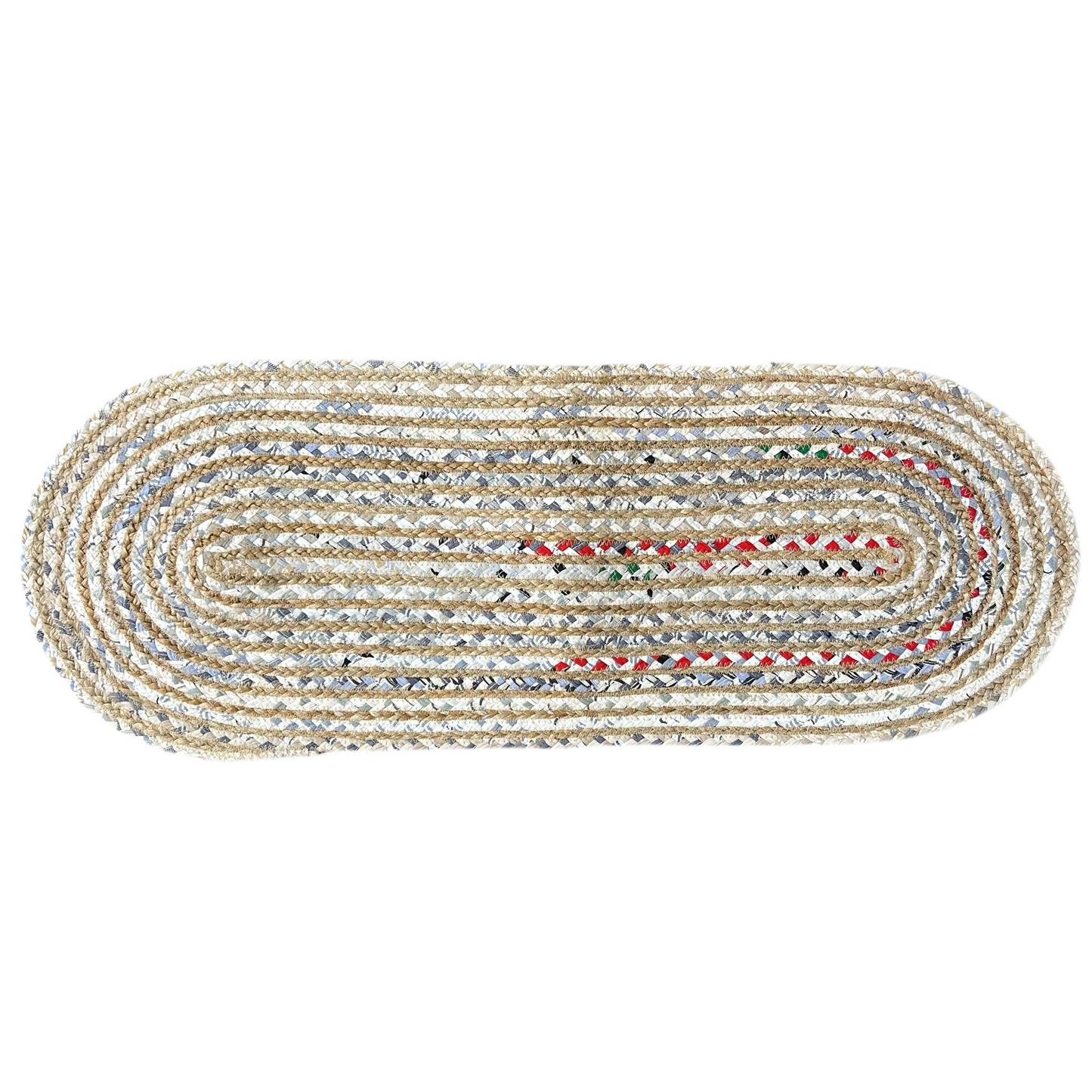 Fabric & Jute Table Runner