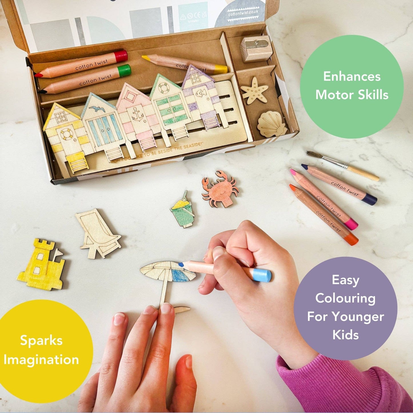 Create Your Own Beach Scene - DIY Craft Kit for Kids
