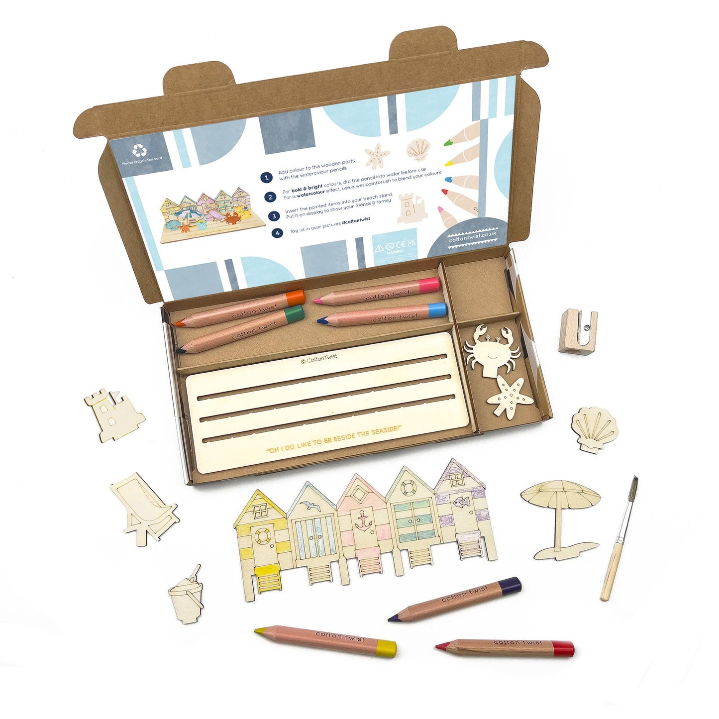 Create Your Own Beach Scene - DIY Craft Kit for Kids