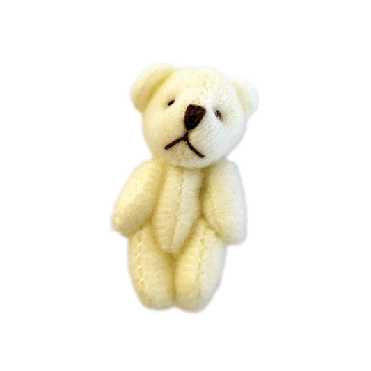 Kids DIY Dollhouse Miniatures - Teddy Bear (Scale 1:12)