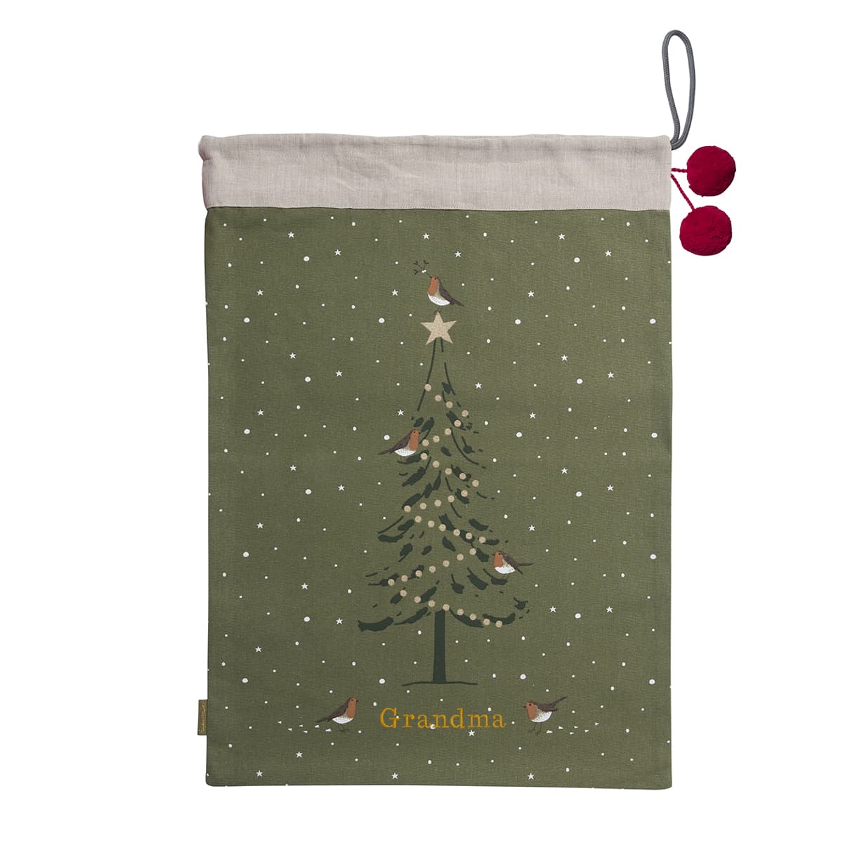 Robin Christmas Sack