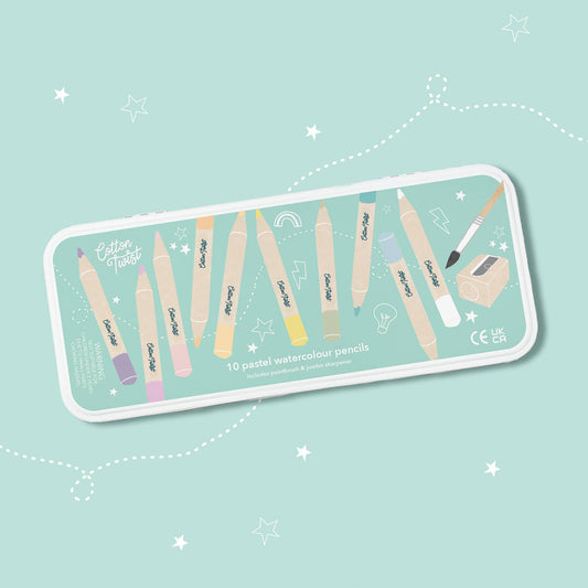 Pastel Watercolour Pencils Set