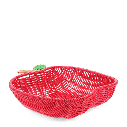 Summer fruit woven basket - Apple