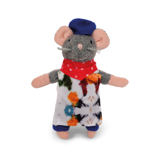 Kids Plush Toy - Mouse Artist (12cm)