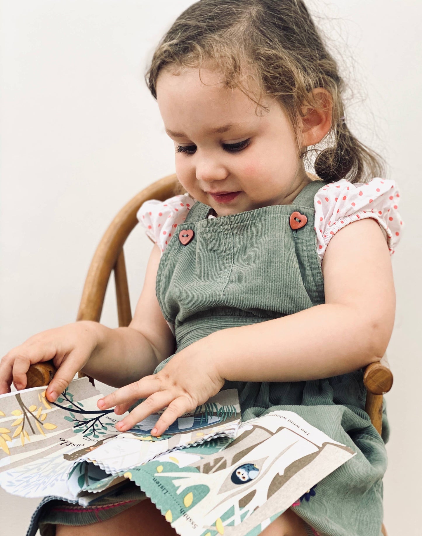 ThreadBear Woodland Hush Rag Book