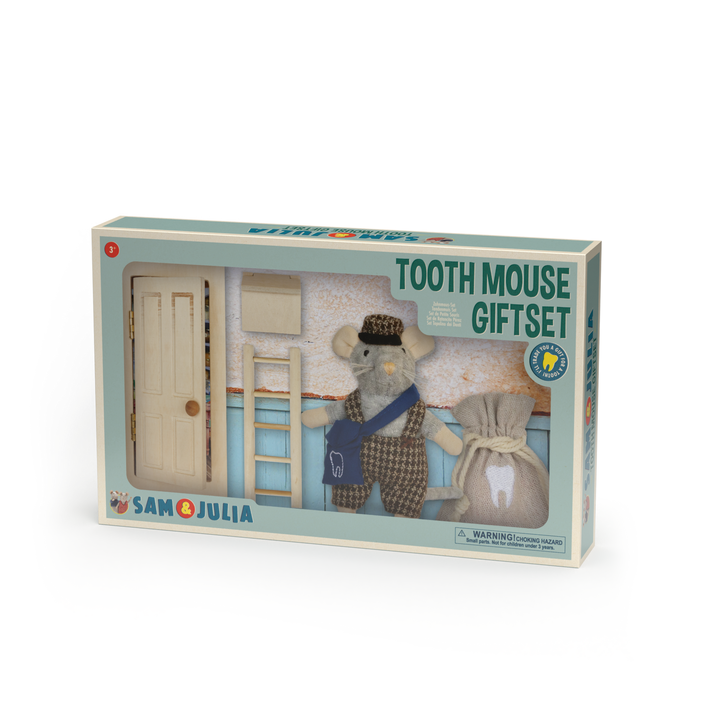 The Mouse Mansion - Sam&Julia - The Toothmouse Giftset