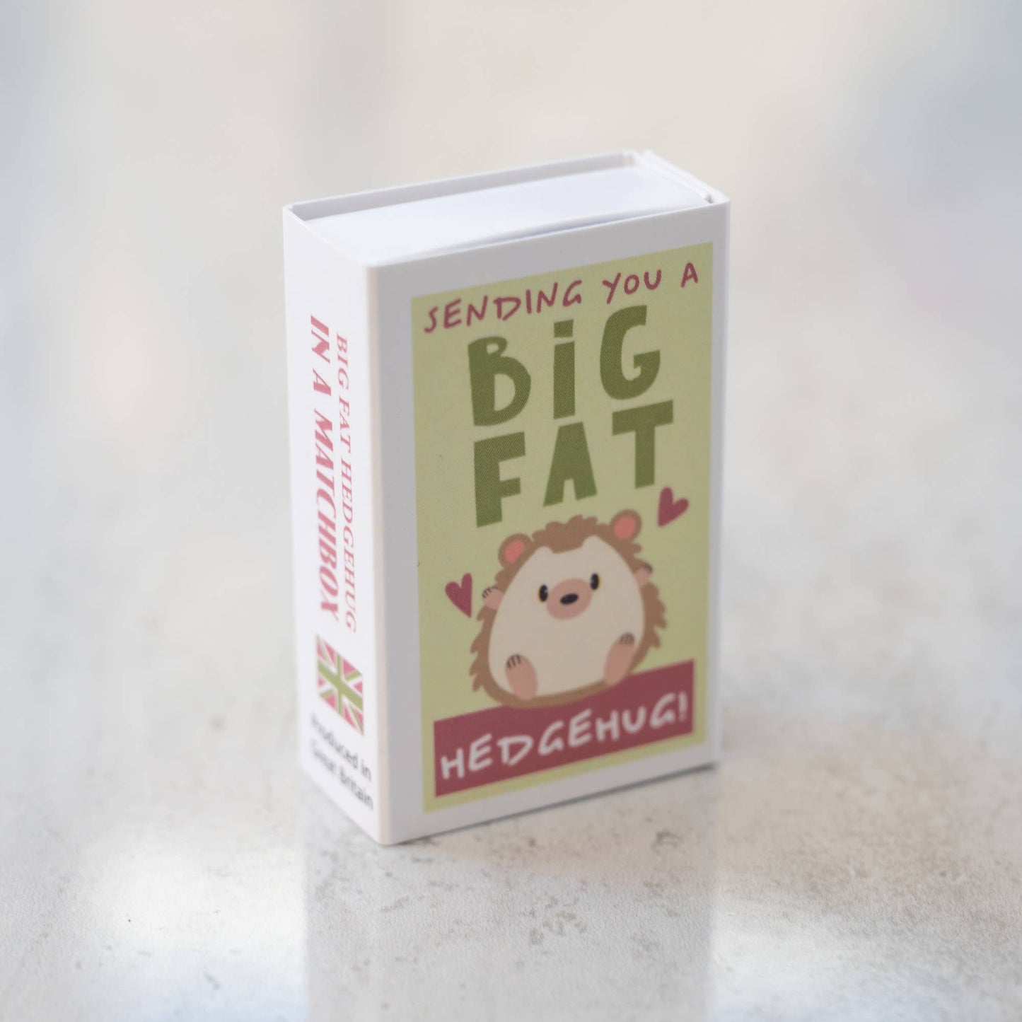 Sending You A Hedgehug In A Matchbox