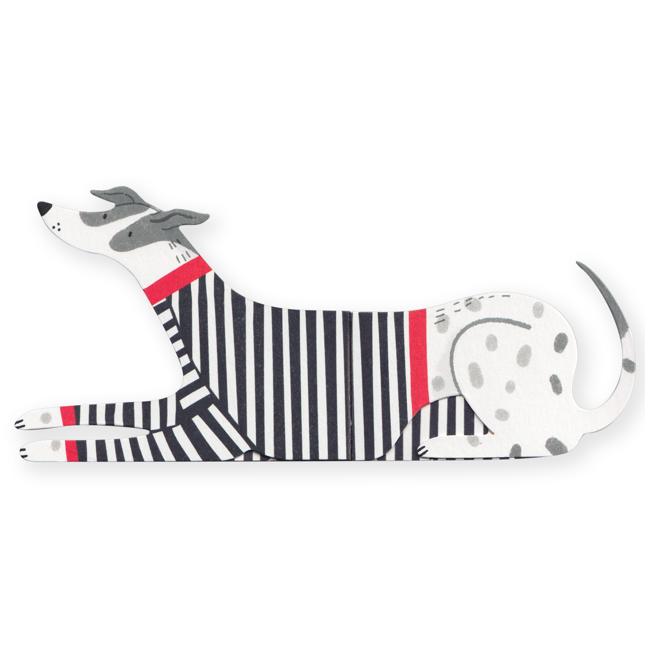 Aussie, Long Doggo Shaped Extendable Card