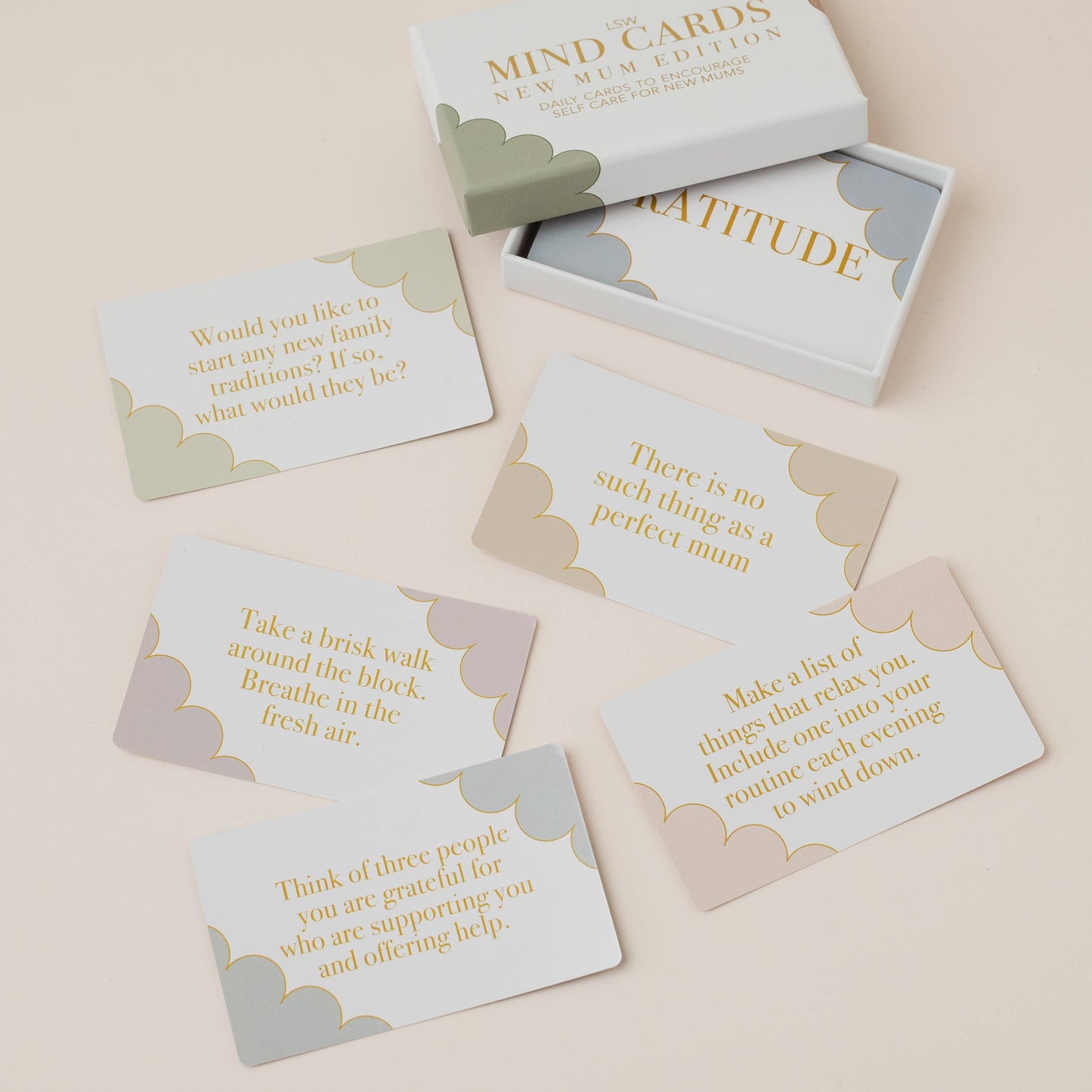 Mind Cards: New Mum Edition - Self care gift for new moms