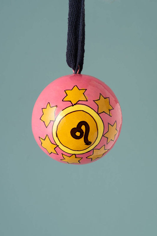 Leo Zodiac Bauble