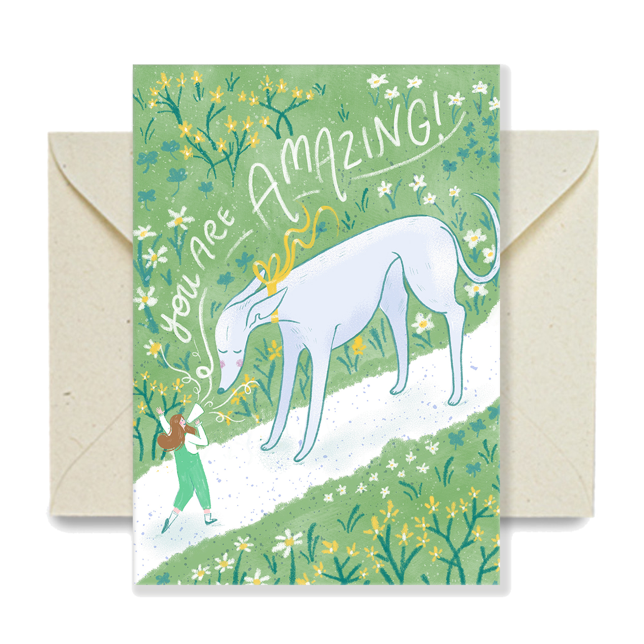 You Are Amazing, A6 Greetings Card
