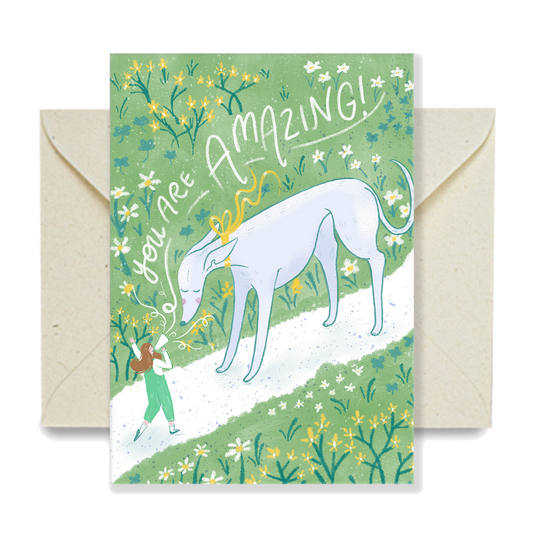 You Are Amazing, A6 Greetings Card