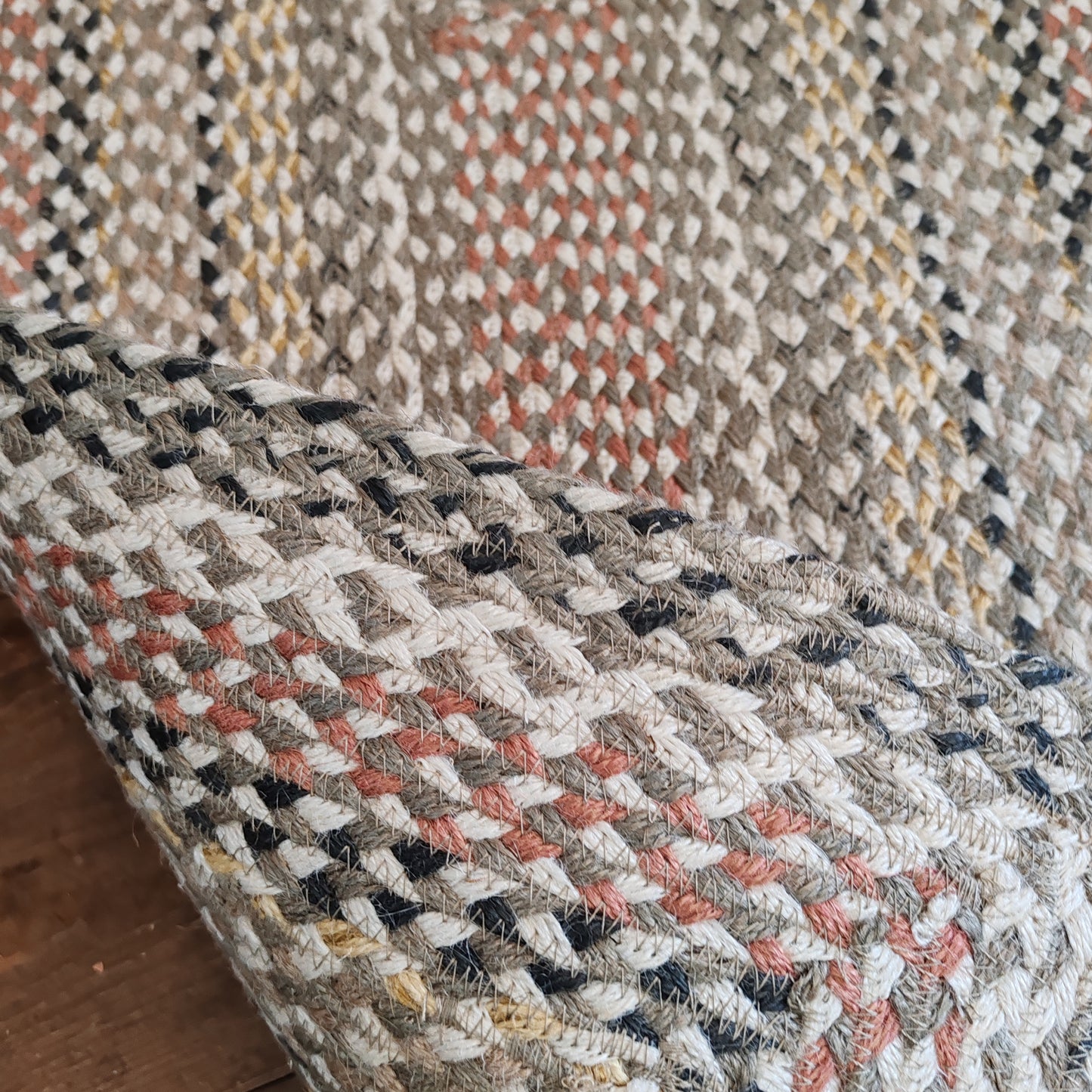 Graphite Rectangle Jute Rug 2' x 3' (61 cm x 91cm)