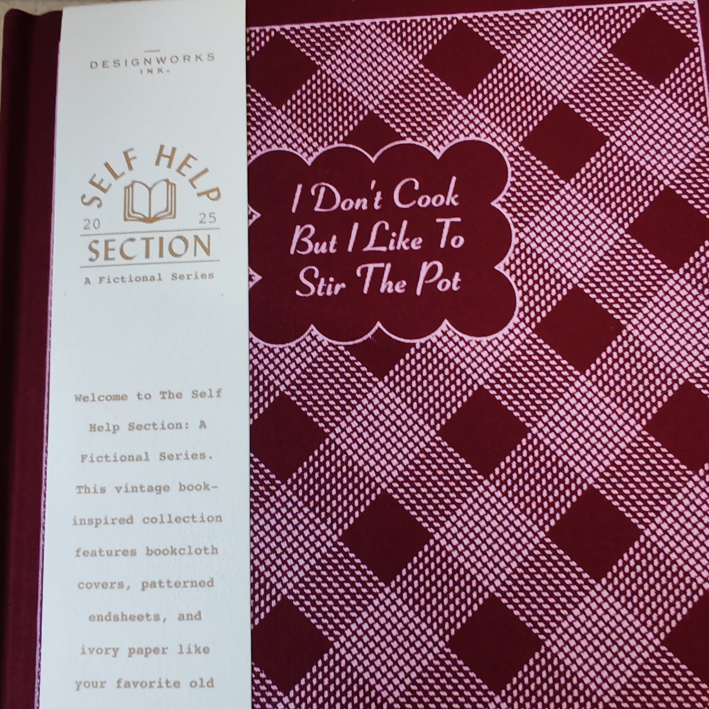 Self help Journal - I don't cook but stir the pot