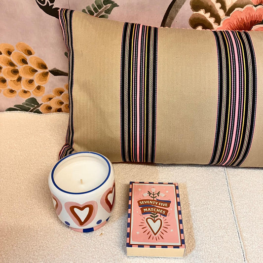 Ian Mankin / Thibaut cushion