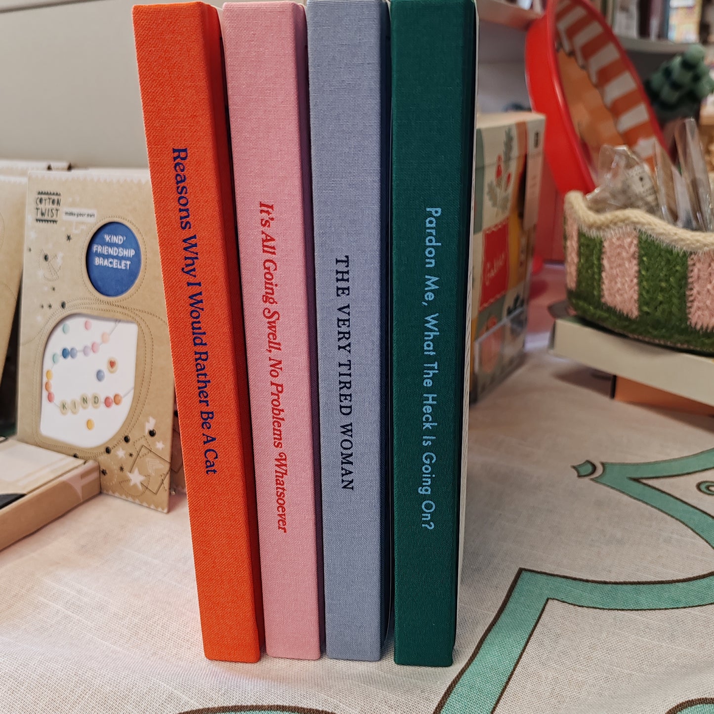 Hardback journal - self help. Pardon me but what the heck is going on.