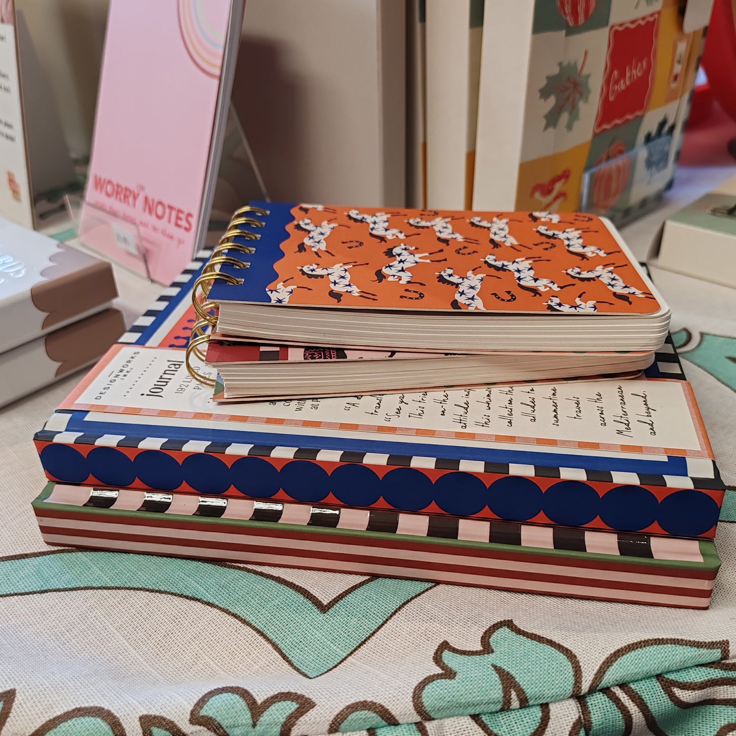 Notebook hardback horse design