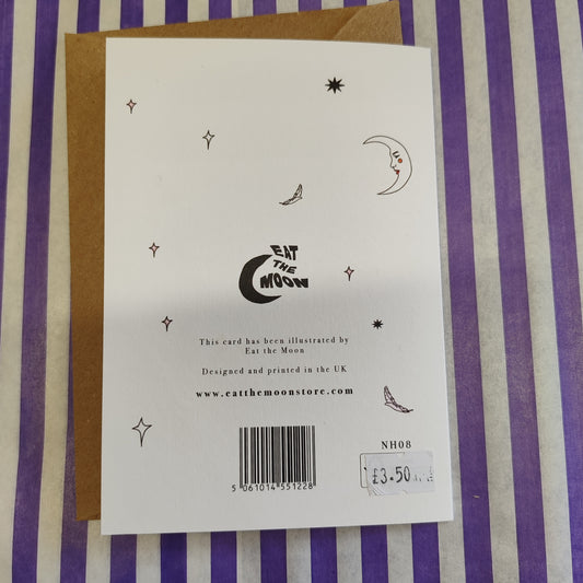 Plants new home greeting card