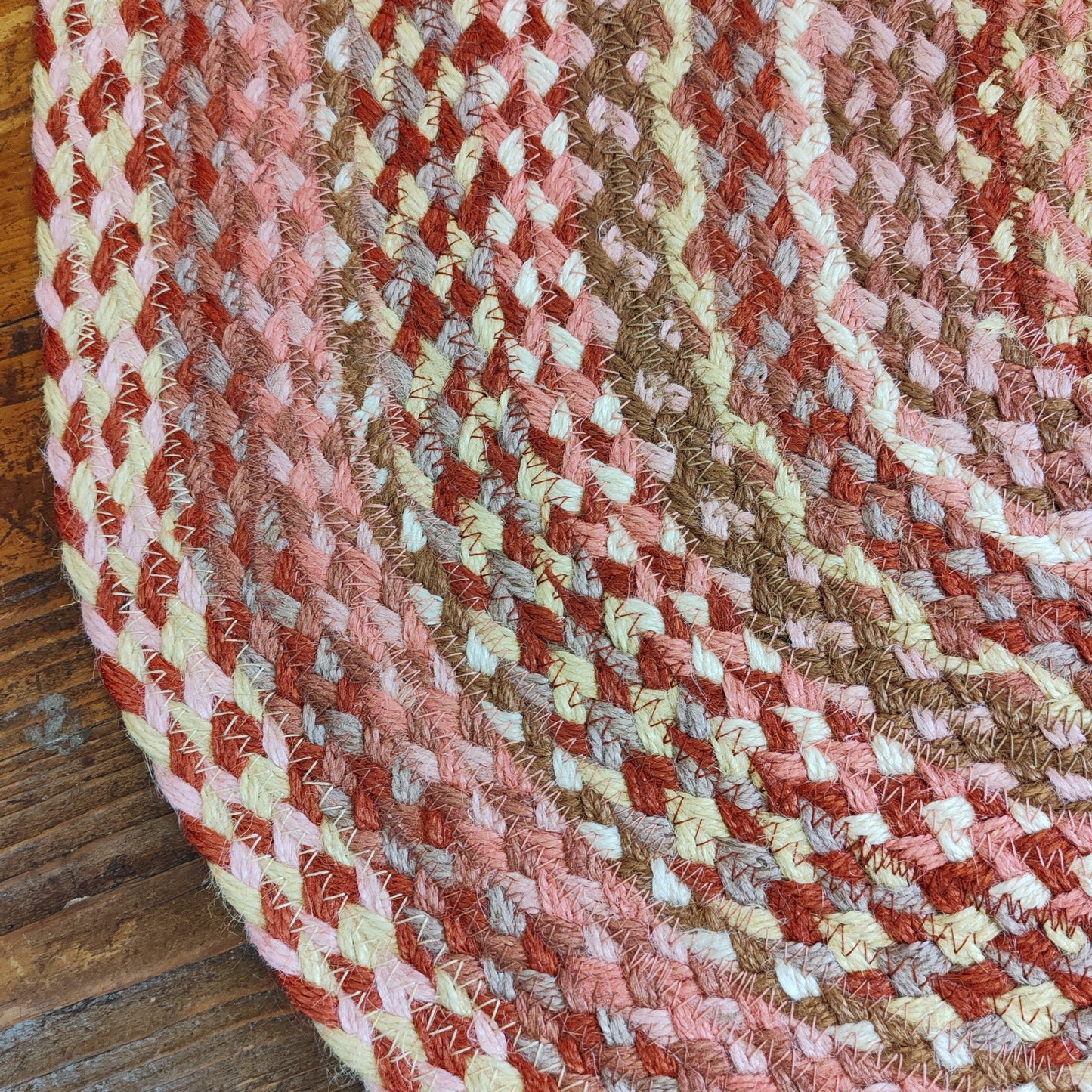 Coral Oval rug