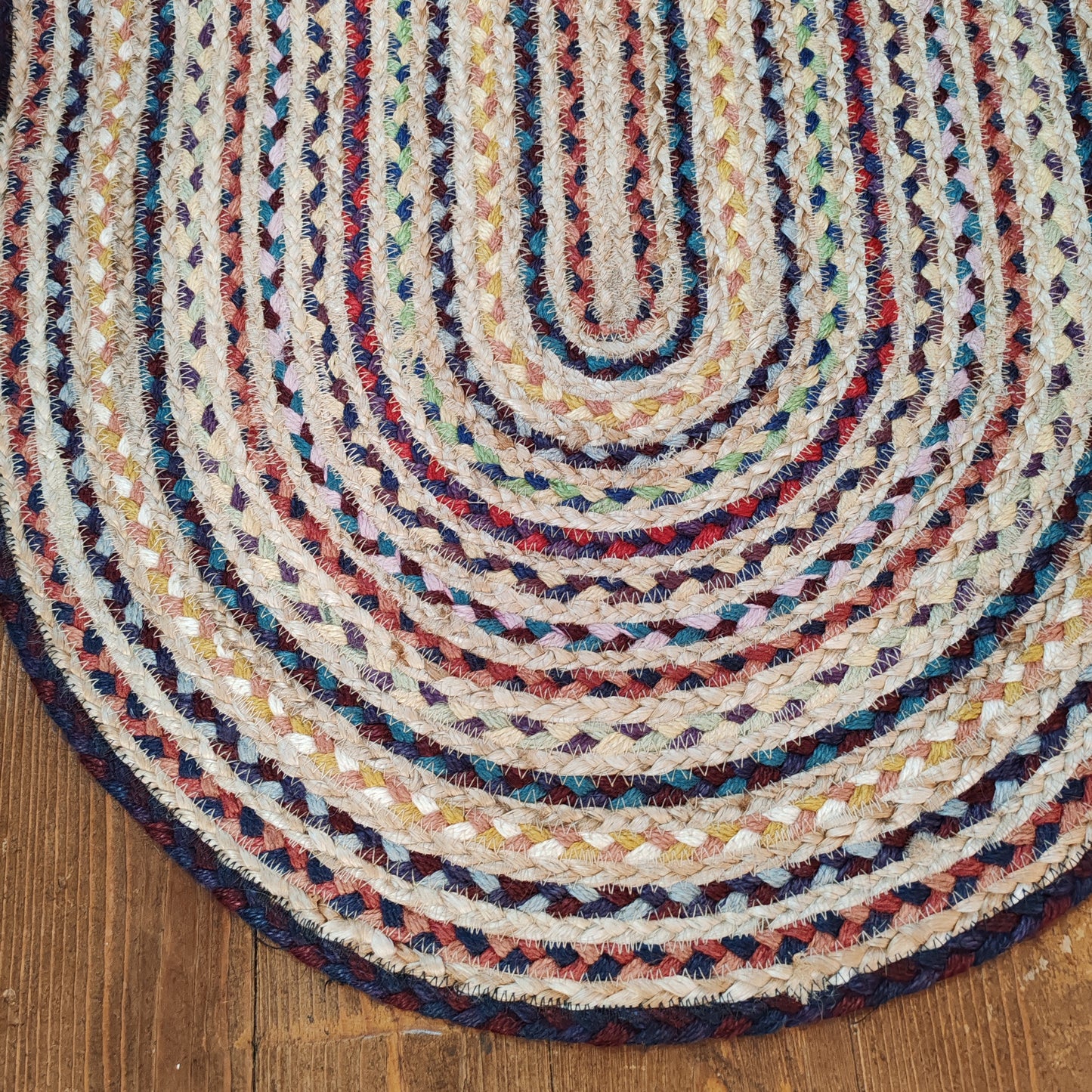 Jute Rug Fairisle 2'x3'