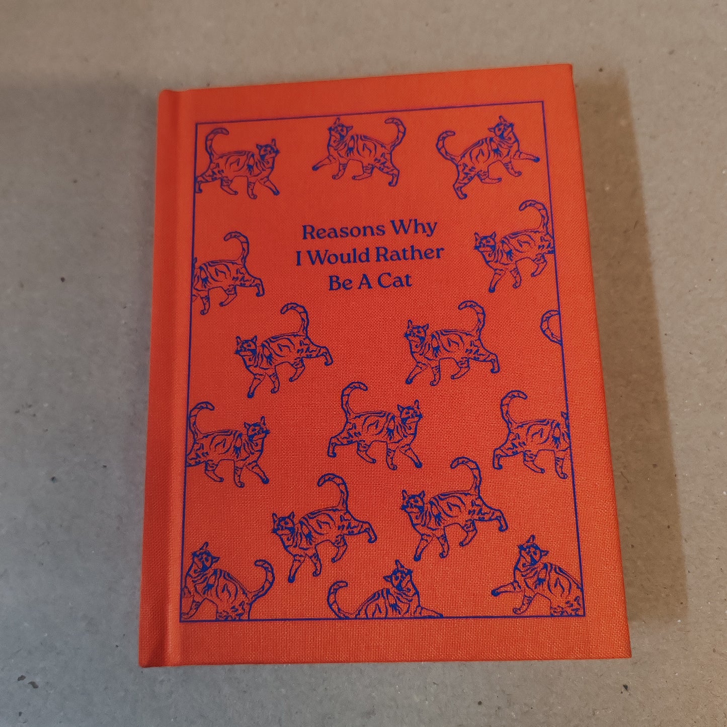 Self help notebook - why id rather be a cat