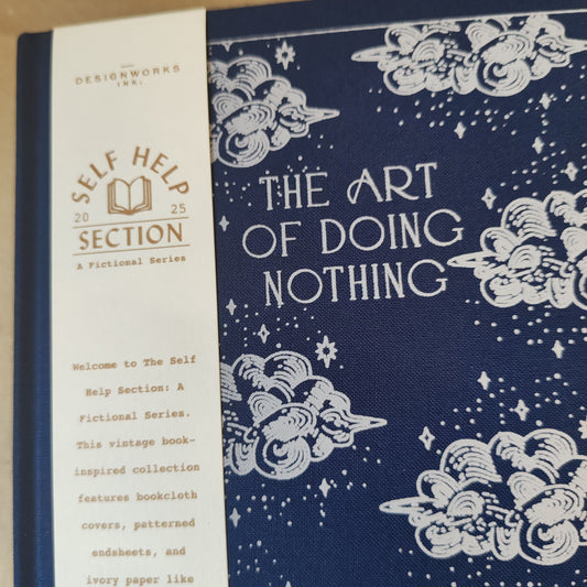 Self Help Journal - the art of doing nothing