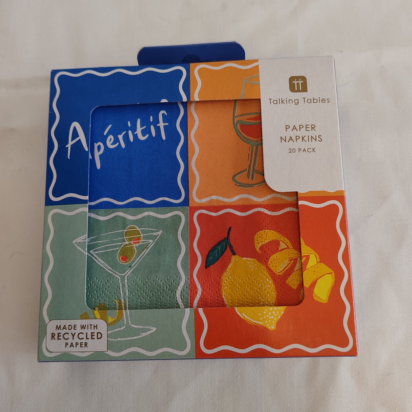 Bon Appetit apertif paper cocktail napkins
